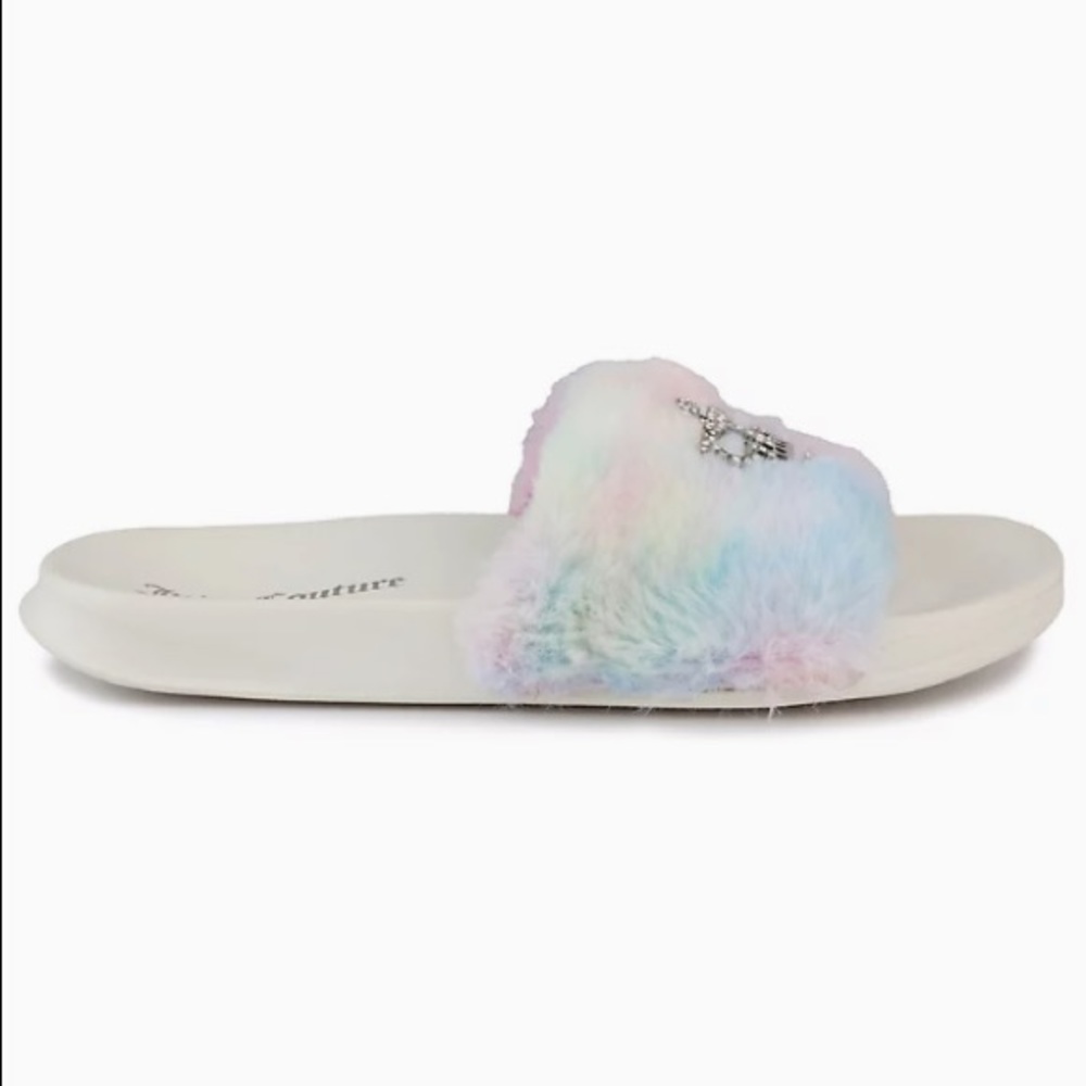 NIB Juicy Couture Windy Womens Tie Dye Slide Sandals - Picture 6 of 7